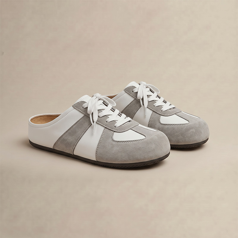 Embroidery Garments - Herenmuilezelschoenen Sport Ronde neus Platte casual