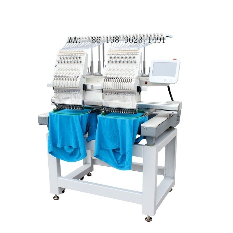 Embroidery Garments - 2 Koppen 15 Naalden Gecentraliseerde Borduurmachine