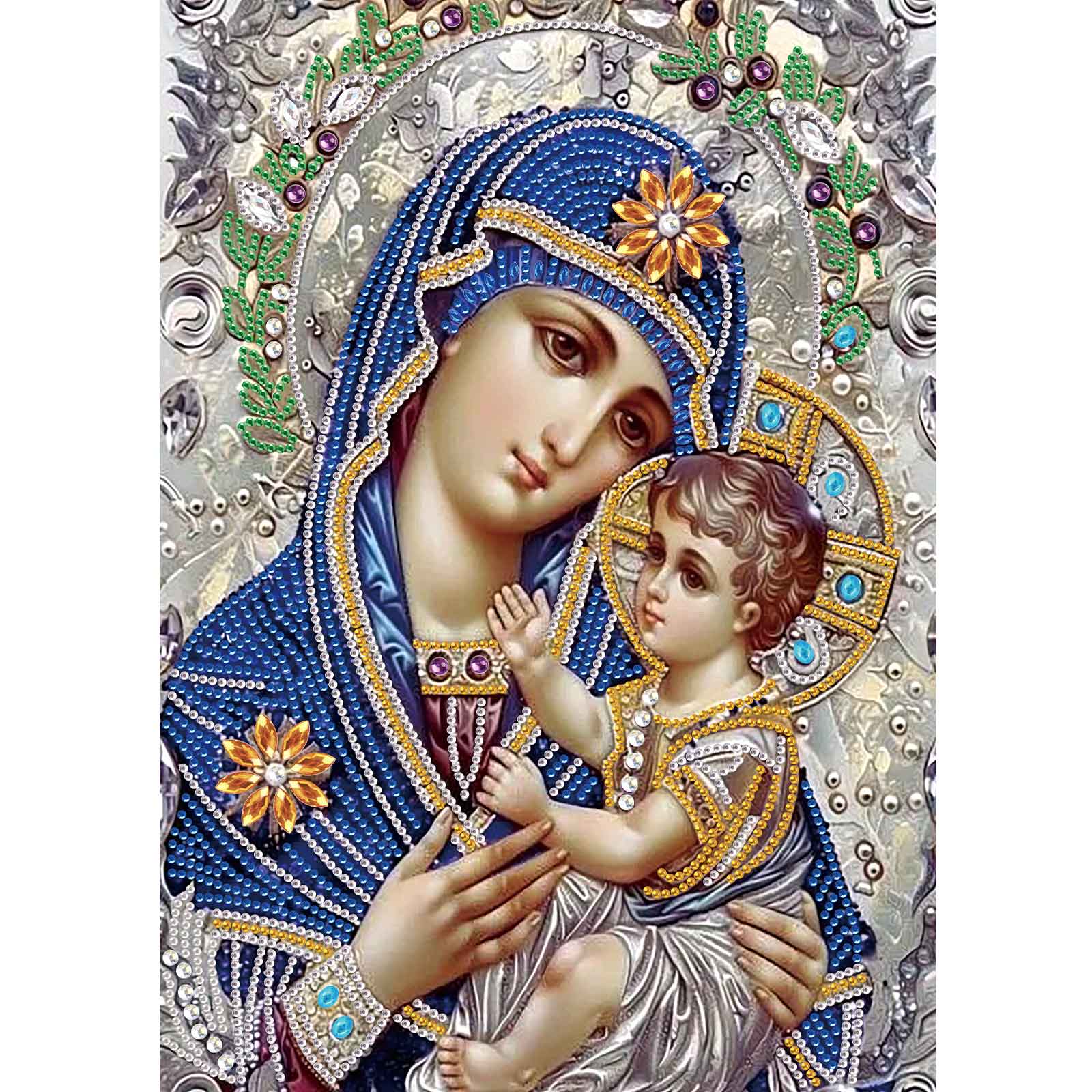 Embroidery Icon - Speciale vorm Diamond Art Painting Kit