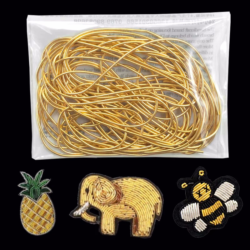 Embroidery Handicraft - 2.6M 1-1.5mm Bullion Draad Franse Spoel