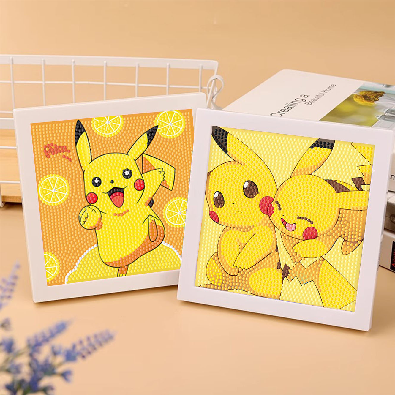 Embroidery Frame - Keeppley & Pokemon Crystal Diamond Drawing
