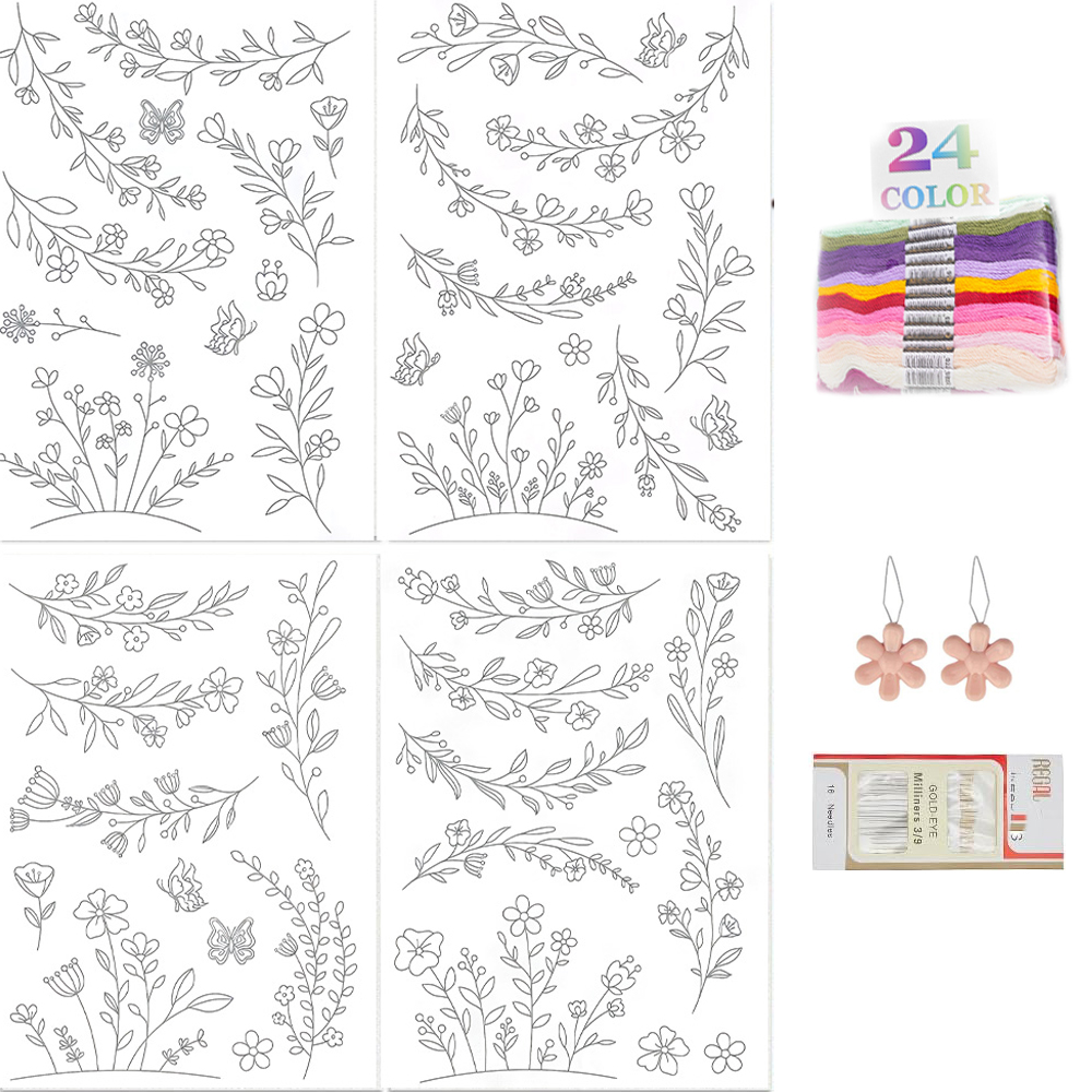 Embroidery Web - Wateroplosbaar borduurstabilisatorpapier, wasbare vellen voor stick