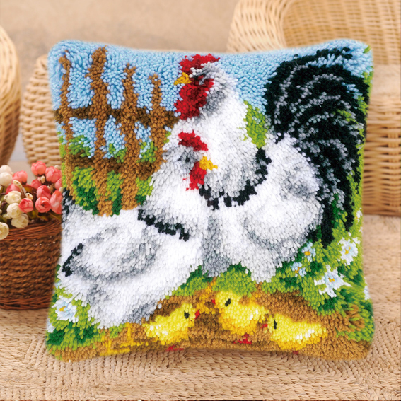 Cartoon Leuke Vogel Eend Latch - Printed Embroidery Kit recensie en prijs