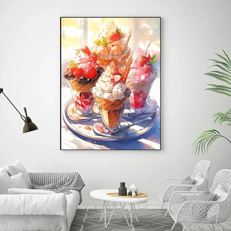 Cartoon Voedsel Volledige Crys - Embroidery Cream recensie en prijs