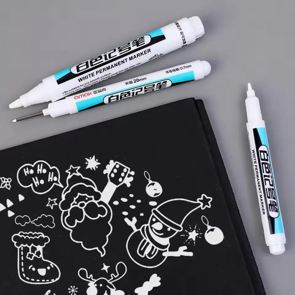 0.7/1.0/2.5MM Witte Permanente - Embroidery Art Painting recensie en prijs