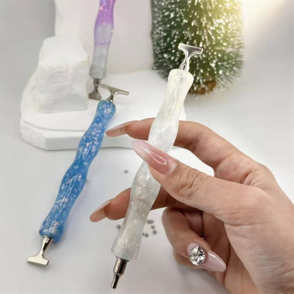 Nieuwe golvende hars diamant s - Embroidery Handicraft recensie en prijs