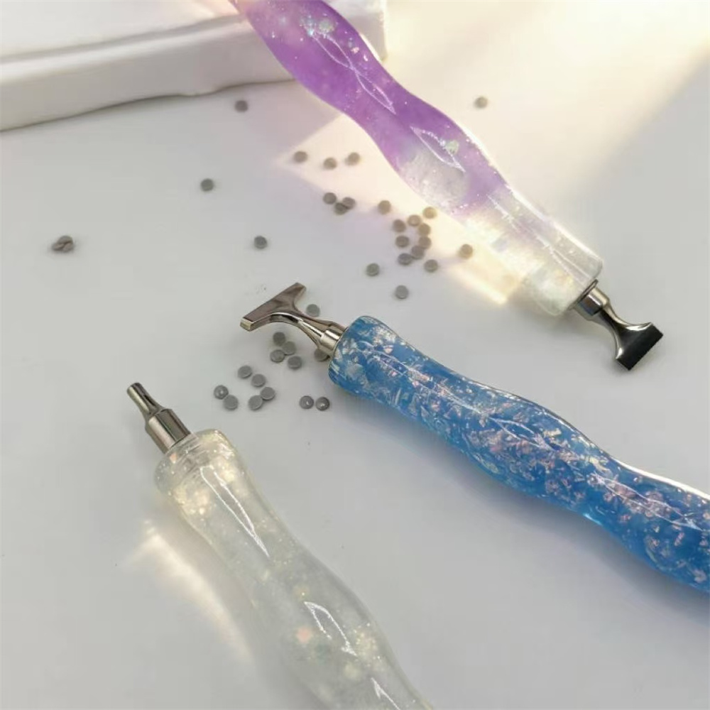 Nieuwe golvende hars diamant s - Embroidery Handicraft recensie en prijs