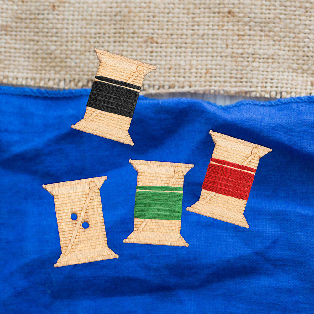 100 stuks houten borduurgaren  - Embroidery Handicraft recensie en prijs