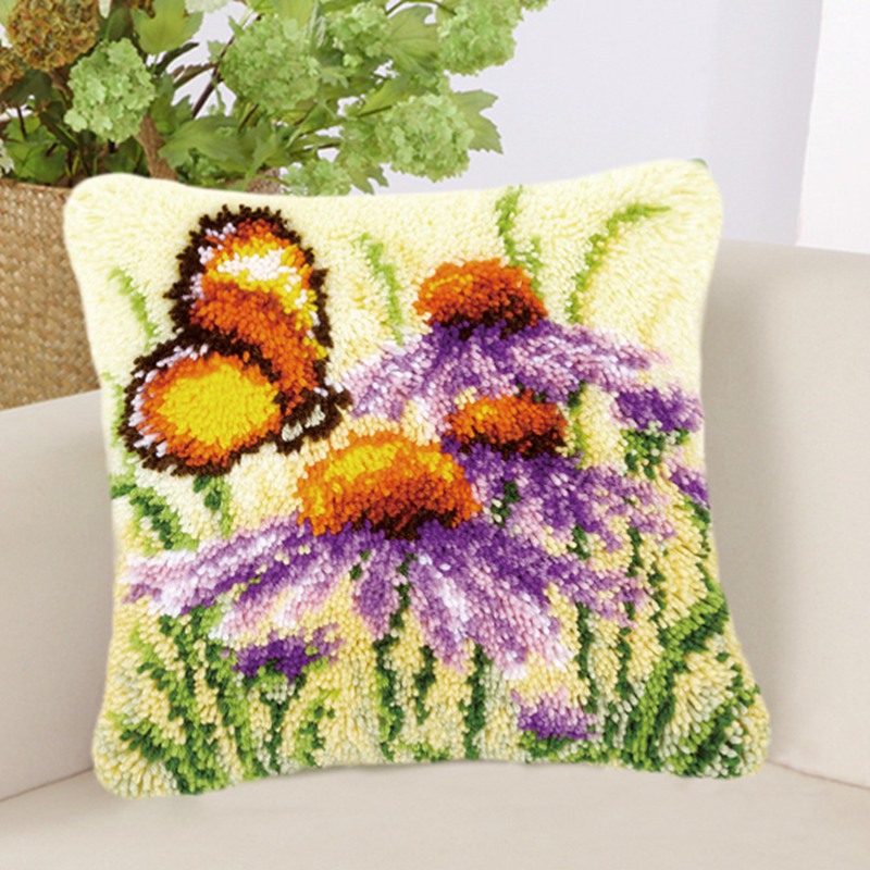 Rose Flower Latch Hook Kits DI - Printed Embroidery Kit recensie en prijs
