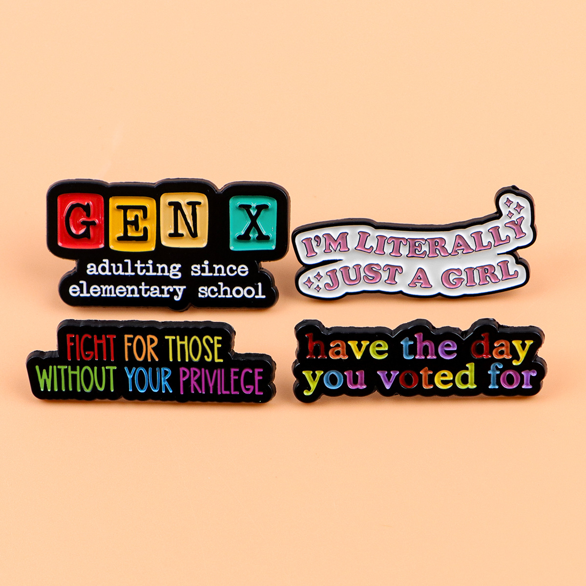 Engelse quote broche speld mod - Embroidery Icon recensie en prijs