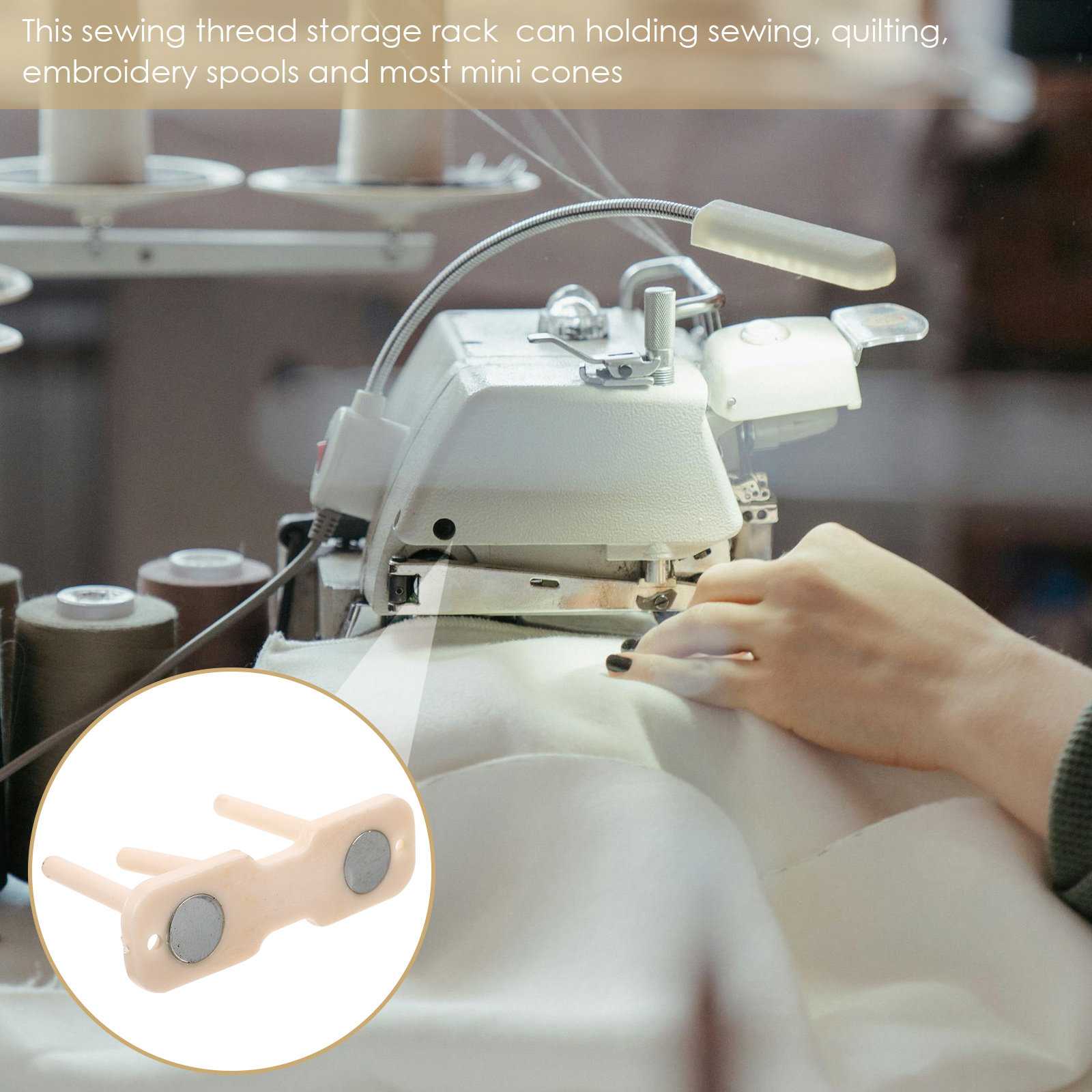 Plastic draadspoelhouder, stev - Embroidery And Quilting recensie en prijs