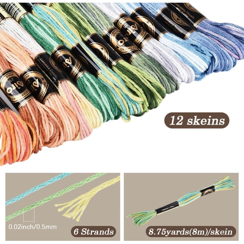 12 klosjes 105 yards kruisstee - Embroidery Handicraft recensie en prijs