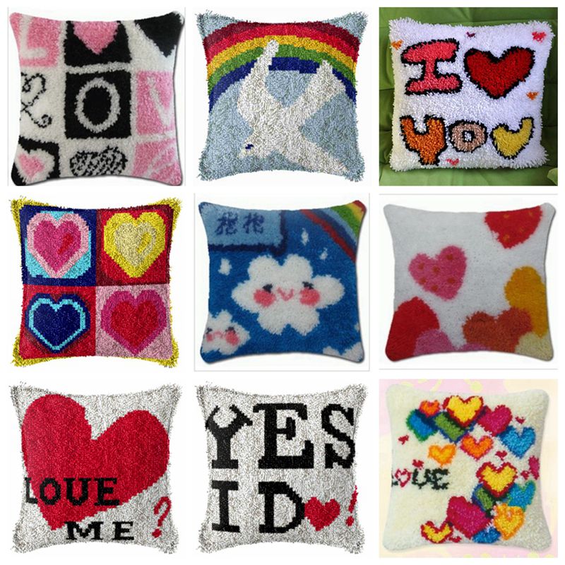 Regenboog Liefde Serie Klink H - Printed Embroidery Kit recensie en prijs