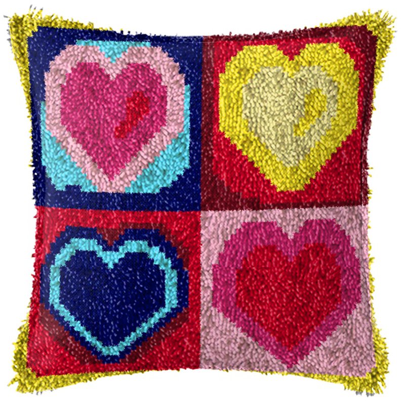 Regenboog Liefde Serie Klink H - Printed Embroidery Kit recensie en prijs