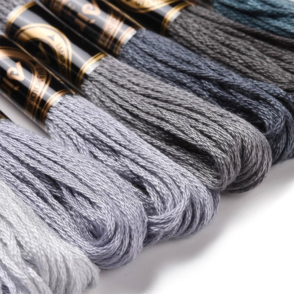 8 Strengen 70 Yards Grijs Vrie - Embroidery Handicraft recensie en prijs