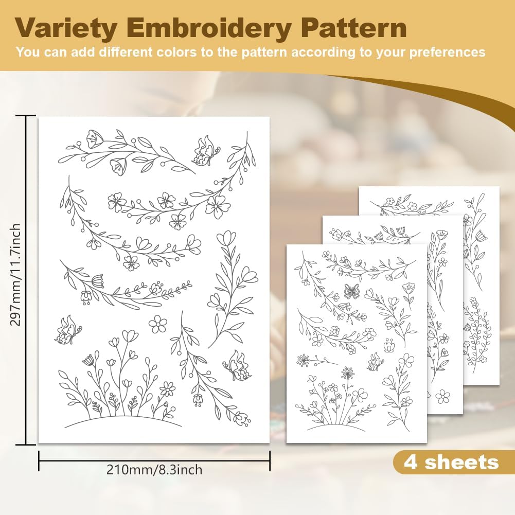Wateroplosbaar borduurstabilis - Embroidery Web recensie en prijs