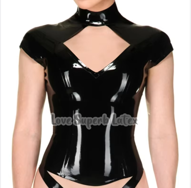 Sexy Zwarte Vrouwen Latex Kort - Embroidery Art Painting recensie en prijs