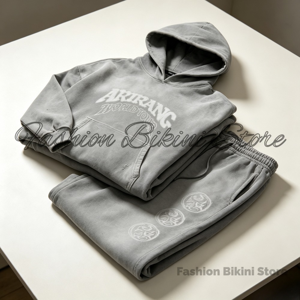 NIEUW Gewassen grijze retro ho - Embroidery Garments recensie en prijs