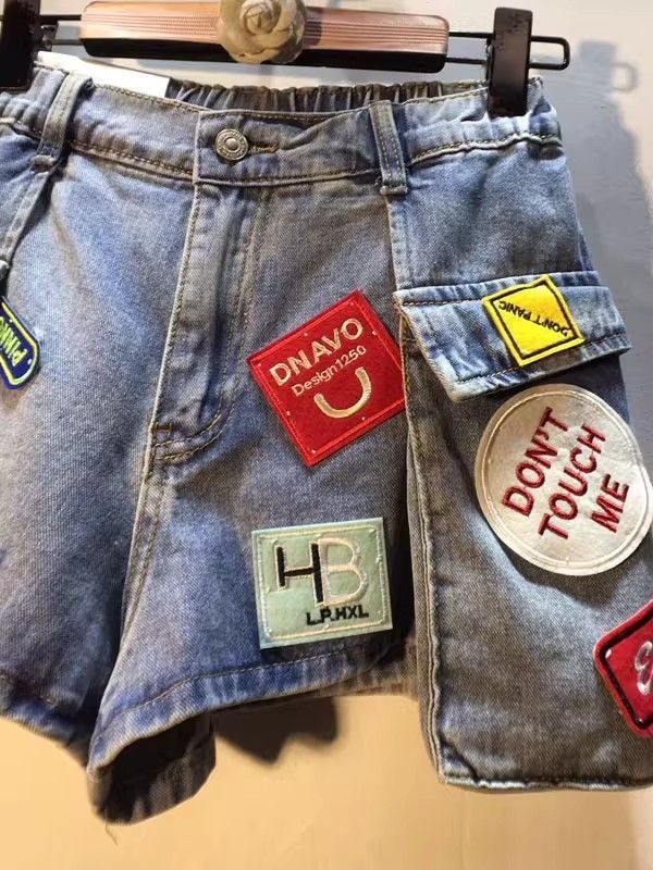 Hoge taille geborduurde letter - Embroidery Logo recensie en prijs