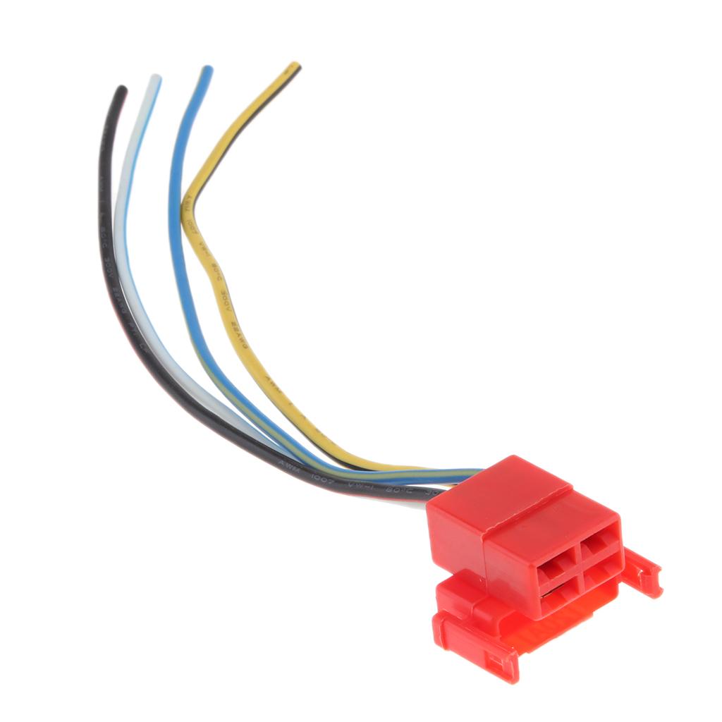 Motorfiets 4 Pins Solenoid Rel - Embroidery Red recensie en prijs