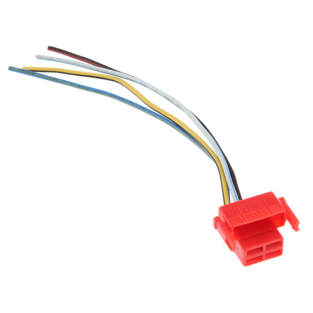 Motorfiets 4 Pins Solenoid Rel - Embroidery Red recensie en prijs