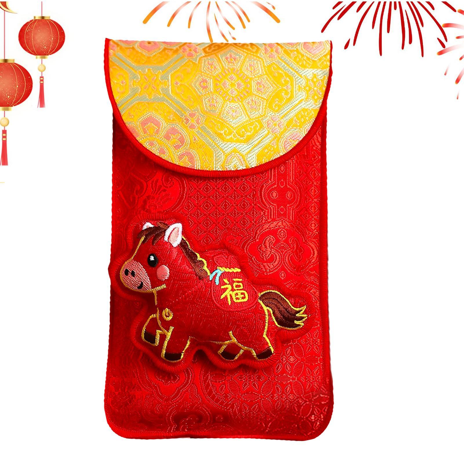 Jaar van het paard Geborduurde - Embroidery Red recensie en prijs