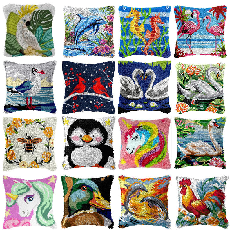 DIY Vogel Eenhoorn Kussen Hand - Printed Embroidery Kit recensie en prijs