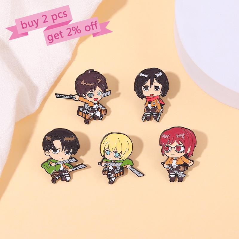 Aanval Op Titan Chibi Email Pi - Embroidery Logo recensie en prijs