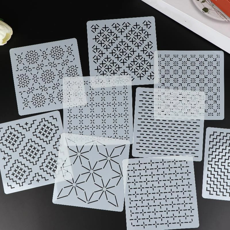 [J]9/32 stuks Sashiko borduurw - Embroidery Handicraft recensie en prijs