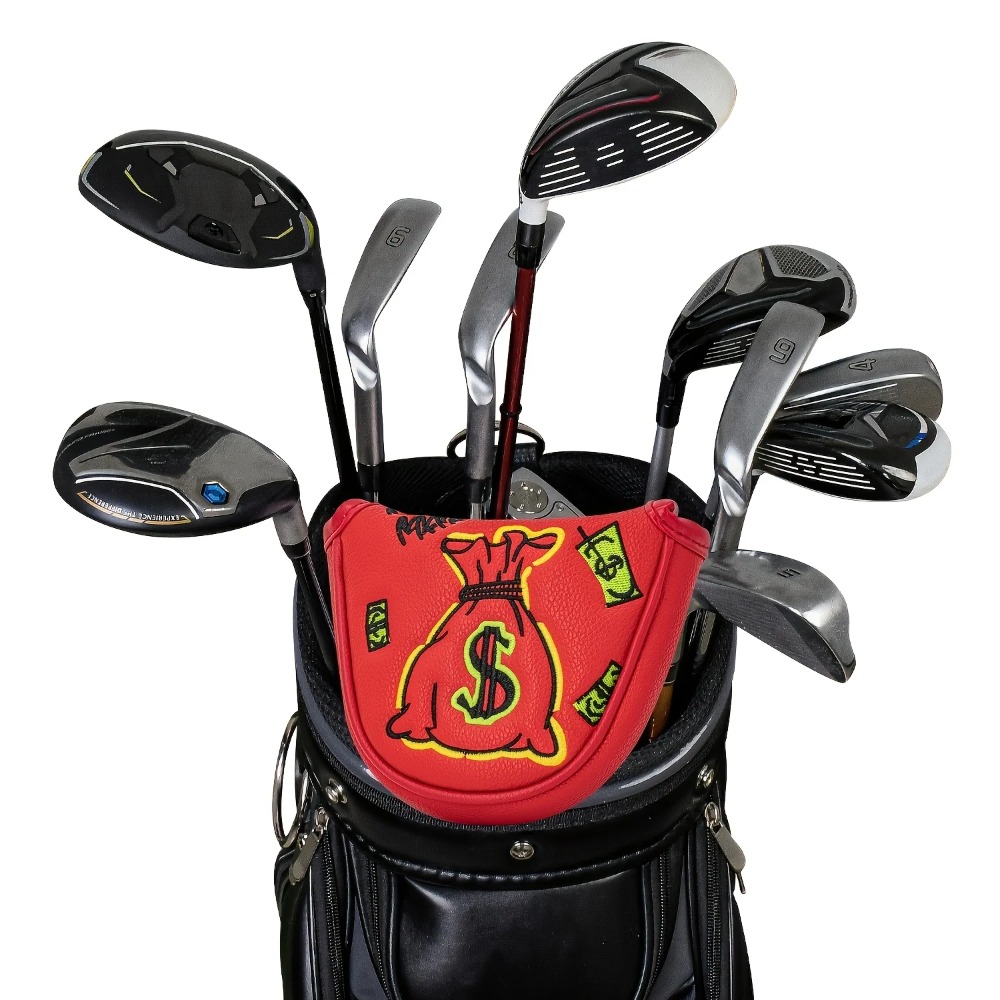 Golfputterhoes |   Halfronde P - Embroidery Red recensie en prijs